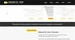 Desktop Screenshot of esjfoundation.org